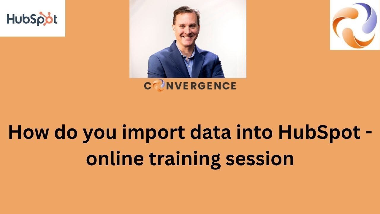 How do you import data into HubSpot - online training session