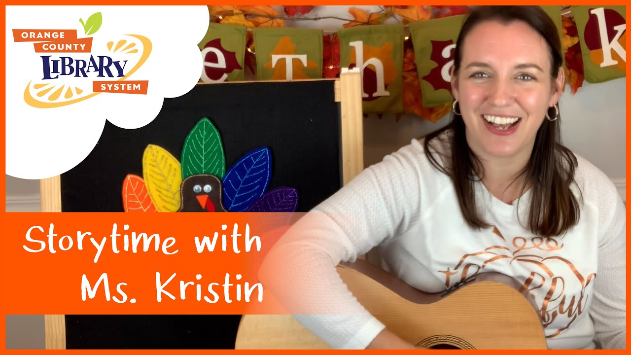 Thanksgiving Storytime with Ms. Kristin 🦃