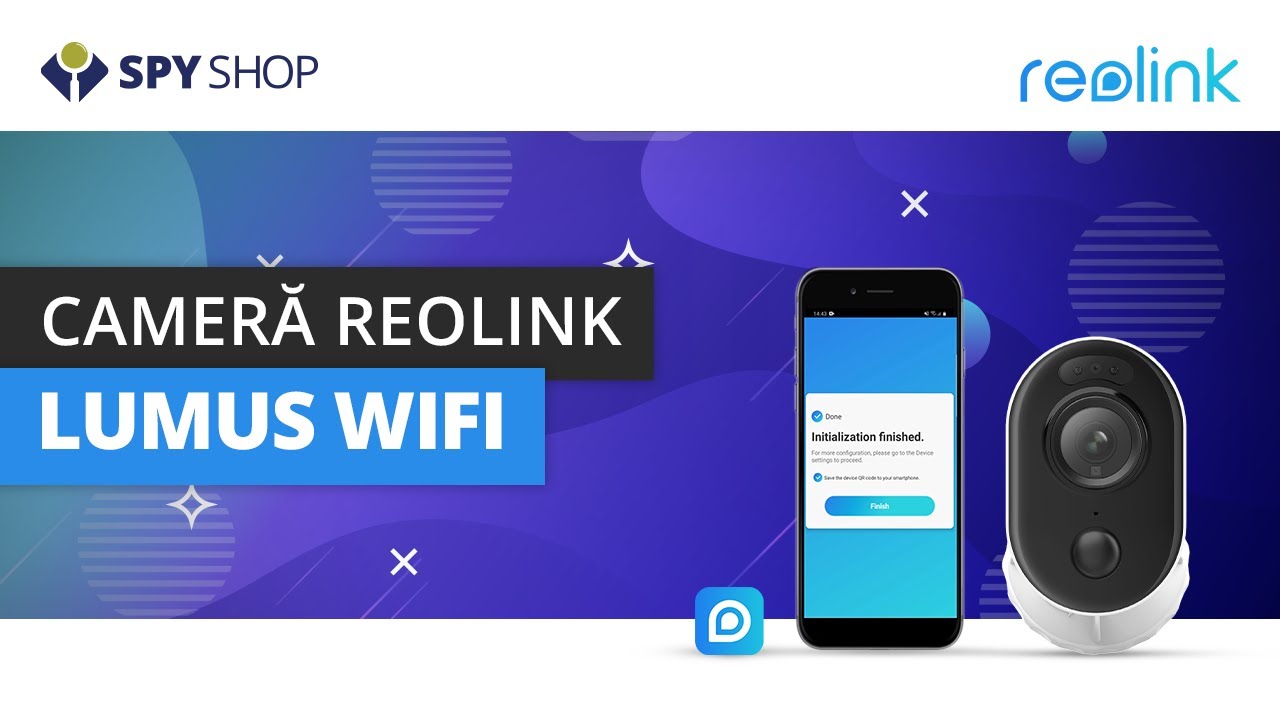 Camera Reolink Lumus WiFi