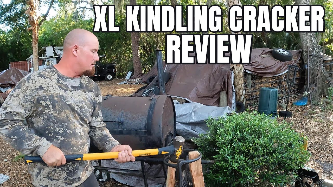 The Safer and Easier way to make kindling with the XL KINDLING CRACKER #northerntool