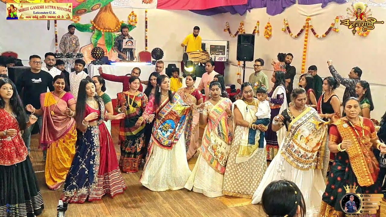 Shree Ganesh Mitra Mandal #Day-6 #Part-1 #Leicester Navratri Mahotsav2025 #Navratri #MukeshSolankiUk