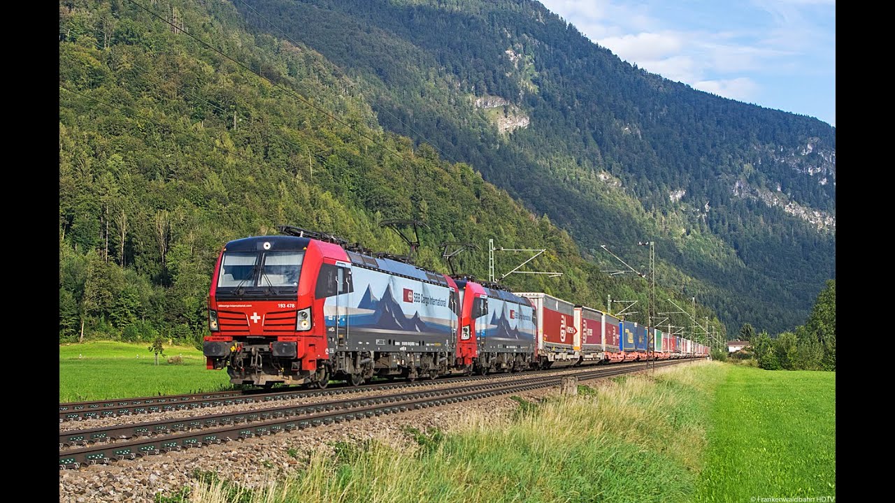 Güterzüge im Inntal - ÖBB Vectron, SBB Cargo, Lokomotion, TXL uvm bei Rosenheim / Kufstein - Teil 1