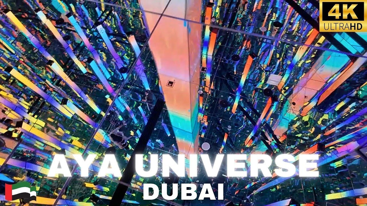 DUBAI AYA UNIVERSE, Experiencia Inmersiva en el Nuevo Parque Futurista | Tour completo