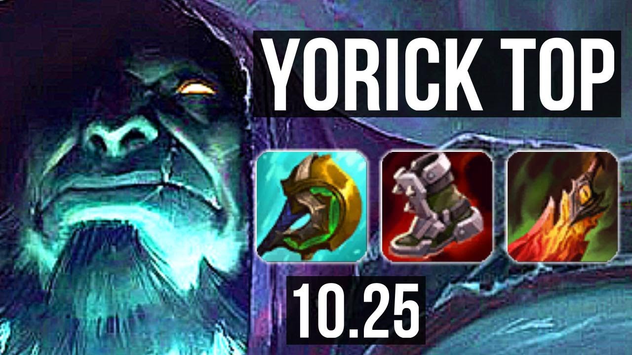 YORICK vs URGOT (TOP) | 3/3/15, 900K mastery | KR Diamond | v10.25