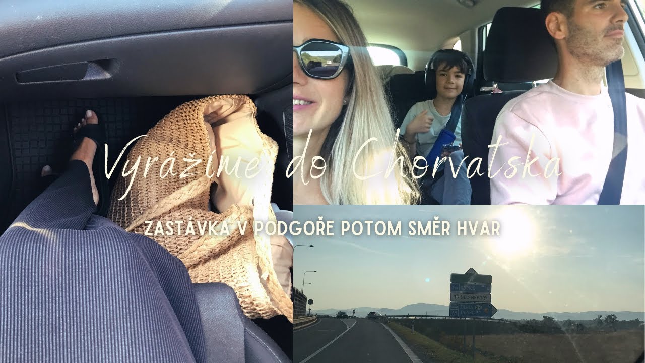 Vyrážíme do CHORVATSKA ☀️ dobrodružství začíná 🤍