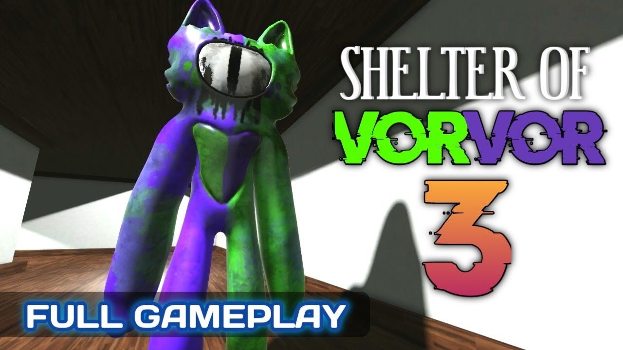 SHELTER OF VORVOR 3 - Full Gameplay (New Mascot Horror)