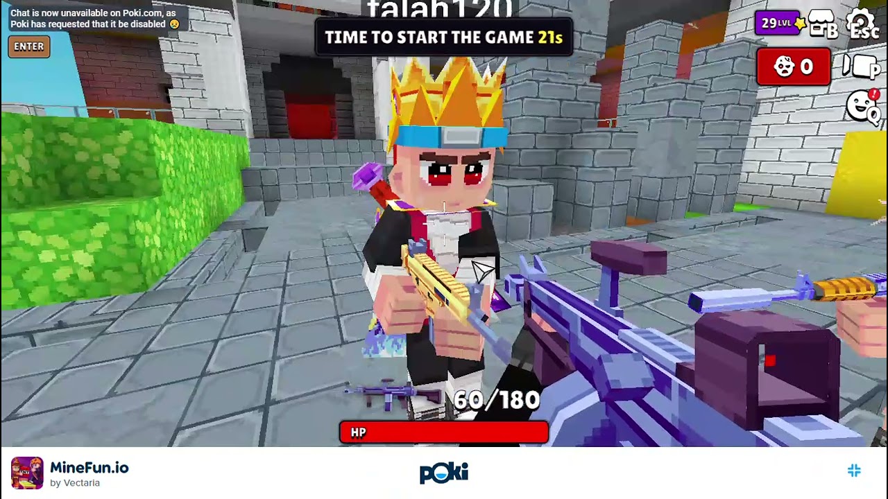 Using Ultimax-100 in Minefun.io be like:
