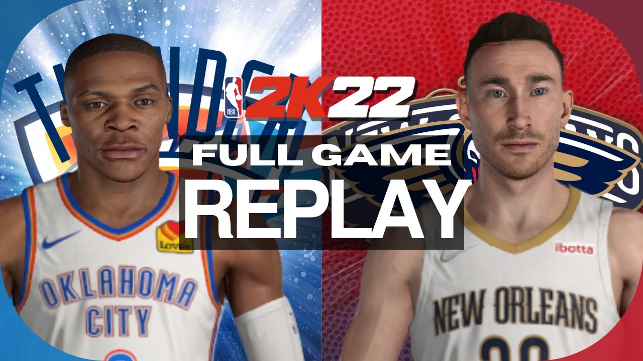 THUNDER at PELICANS | FULL GAME REPLAY | January 13, 2020 [NBA 2K22]