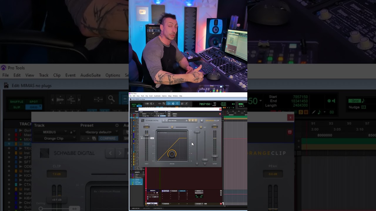HARD vs SOFT Clipping #mastering #audiomixing #shorts