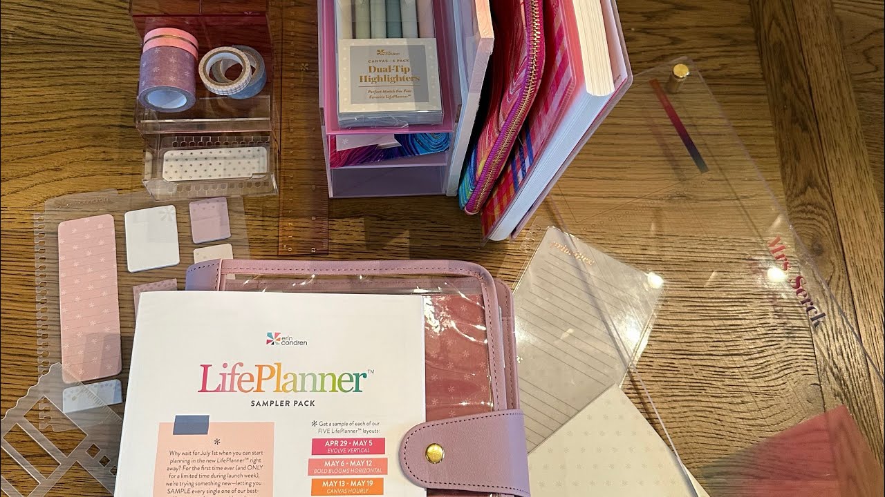 Erin Condren Planning: Haul and How I’m Using My New Planner!