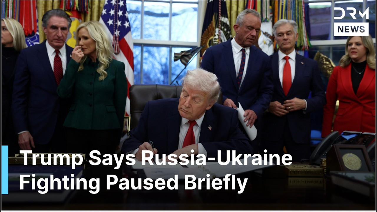 BIG BREAKING: Trump Claims Putin Agreed to Temporary Halt in Ukraine Shooting During Cold | AC1G