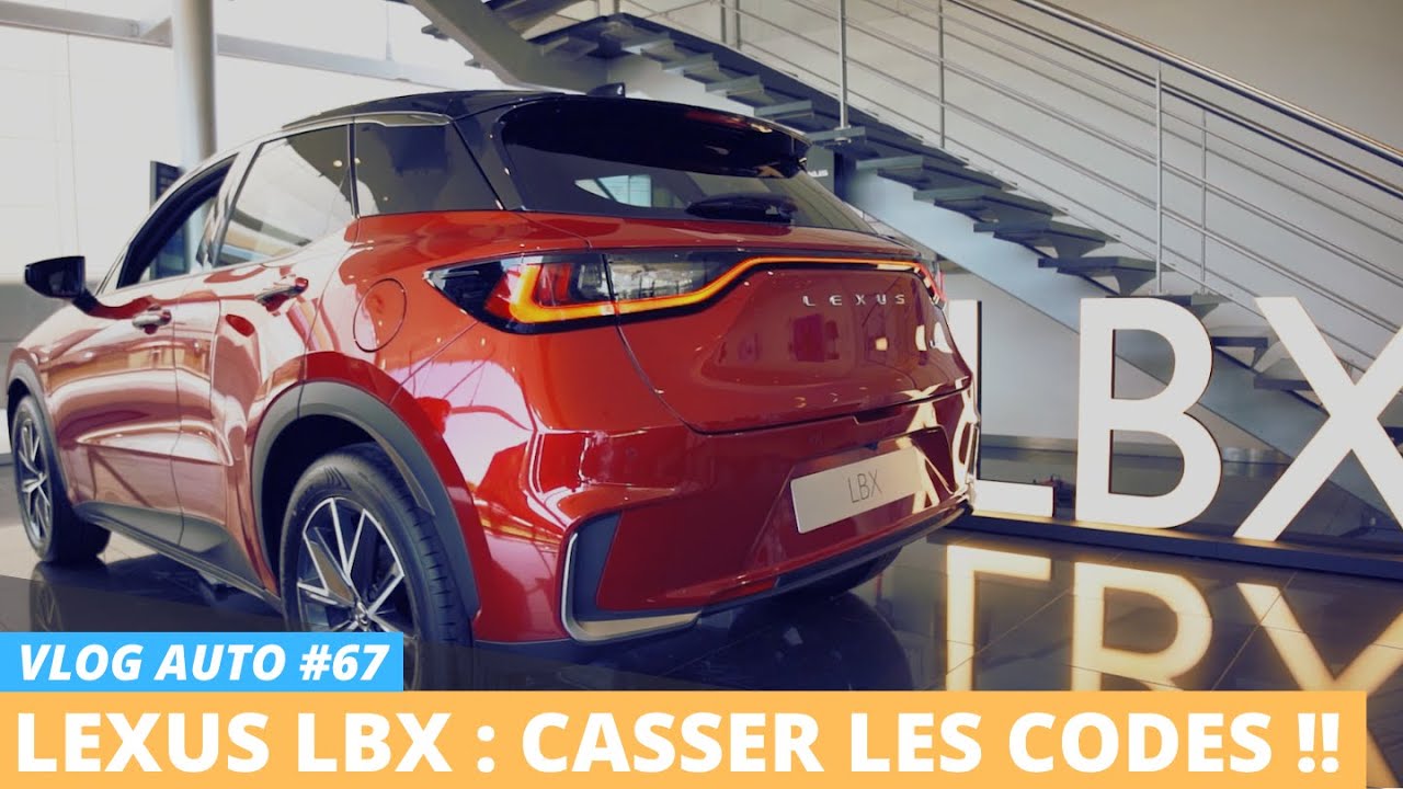 NOUVEAU LEXUS LBX : LE SUV URBAIN HYBRID LE PLUS COOL 🤩 (ESSAI COMPLET)