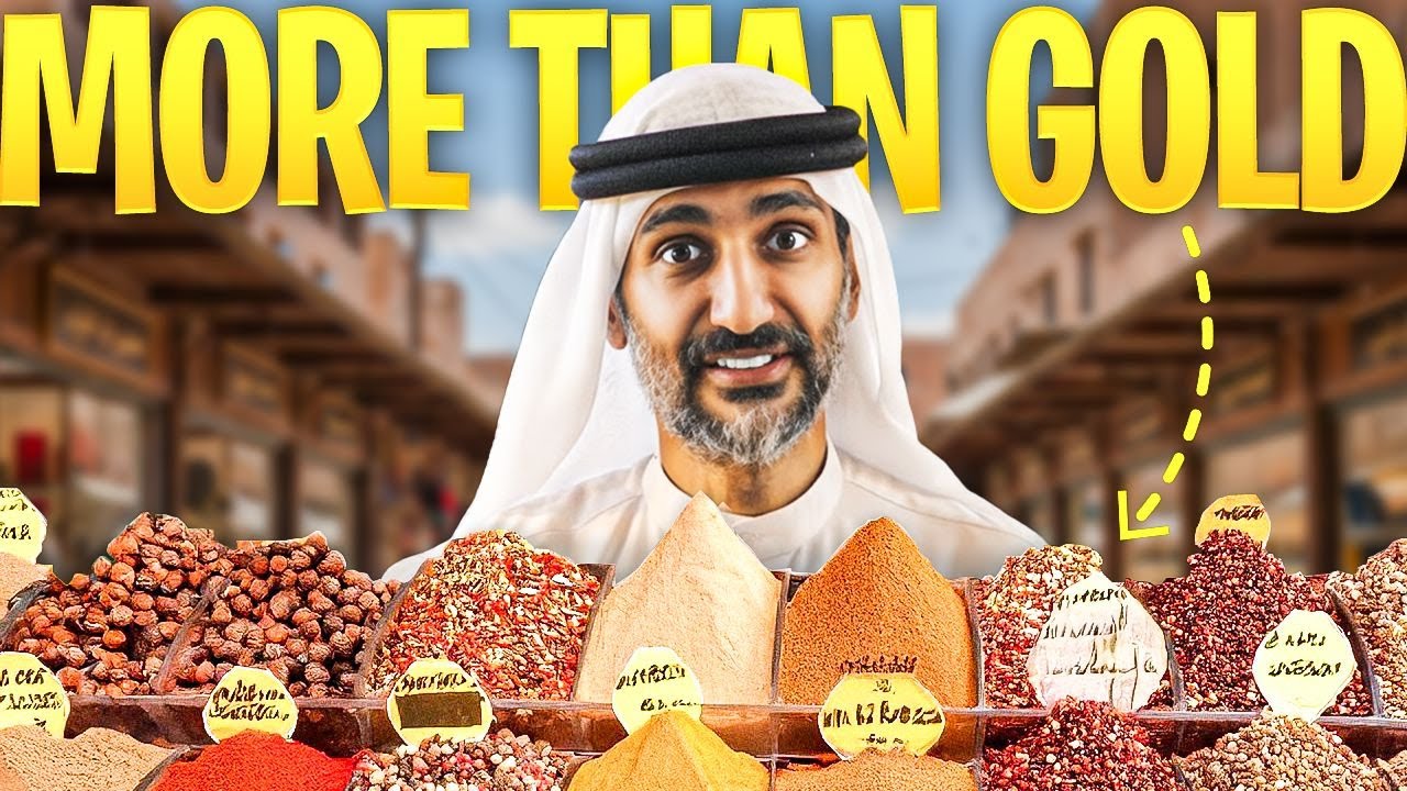 Исследуем рынок специй в Дубае | Скрытая жемчужина старого Дубая, где шафран ценится дороже золота!
