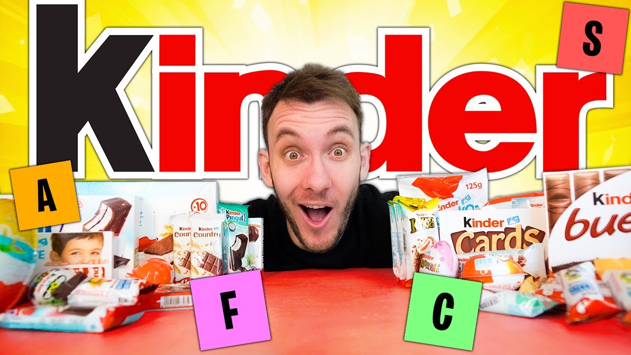 JAKÁ JE NEJLEPŠÍ KINDER SLADKOST?? 🤔😍