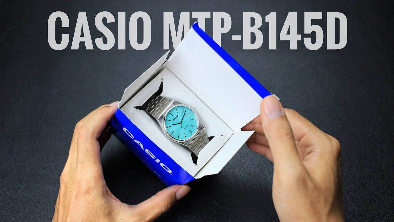 Casio 'PRX' Tiffany Blue Dial‼️Review CASIO MTP-B145D