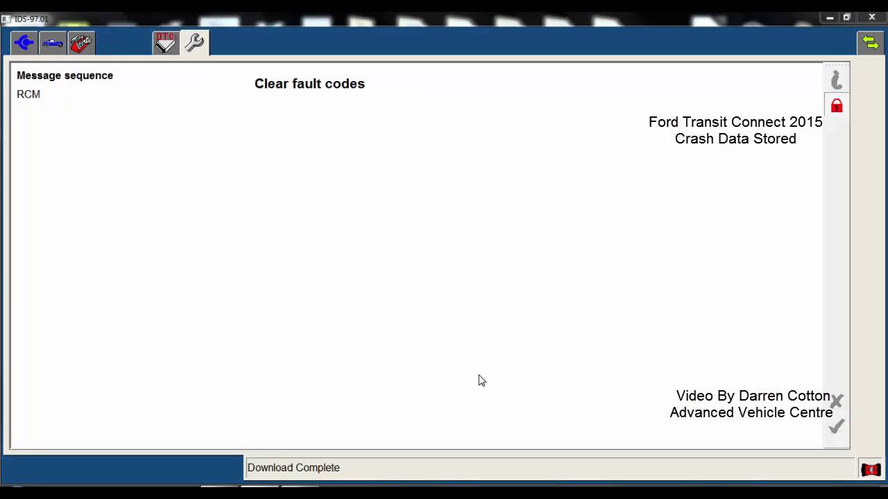 Crash Data Clear Ford
