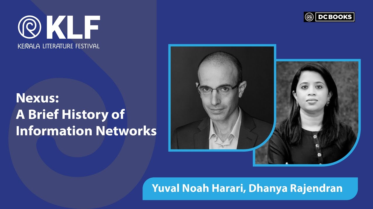 Nexus: A Brief History of Information Networks | Yuval Noah Harari | Dhanya Rajendran | KLF 2025