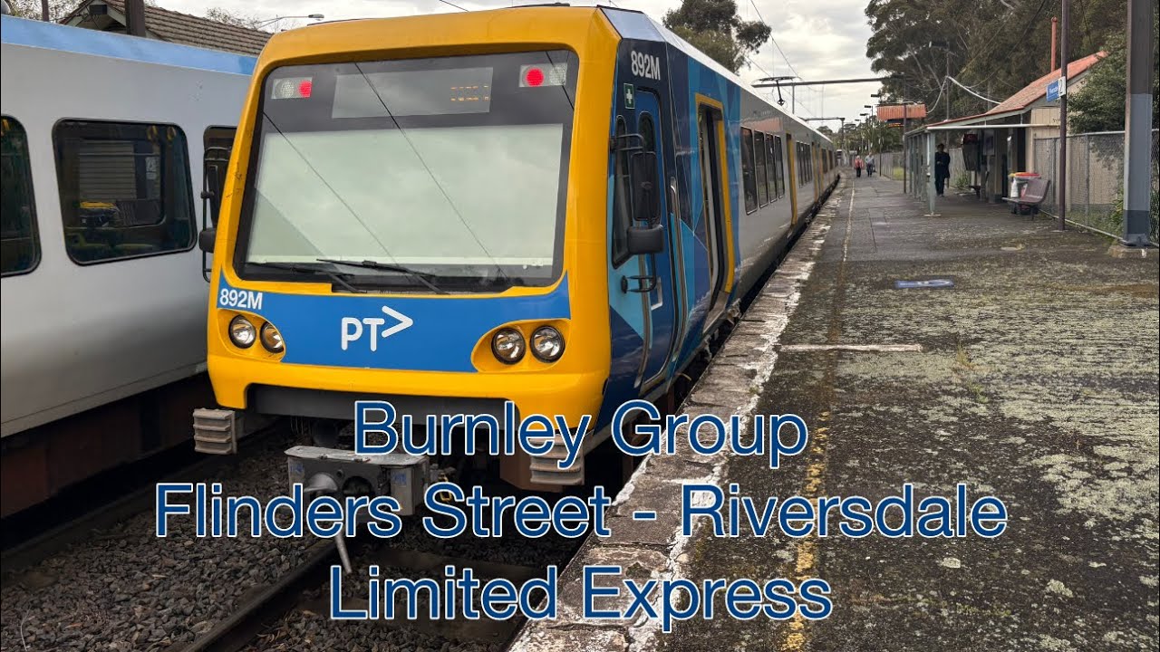 Journey: Flinders Street - Riversdale Limited Express (X’Trapolis 100)