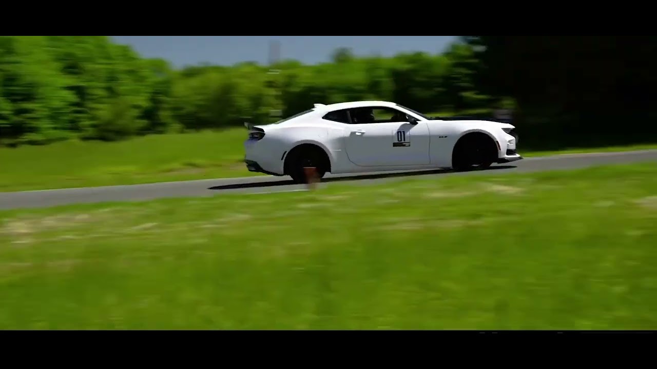 Camaro SS 1LE Corsa Exhaust on track