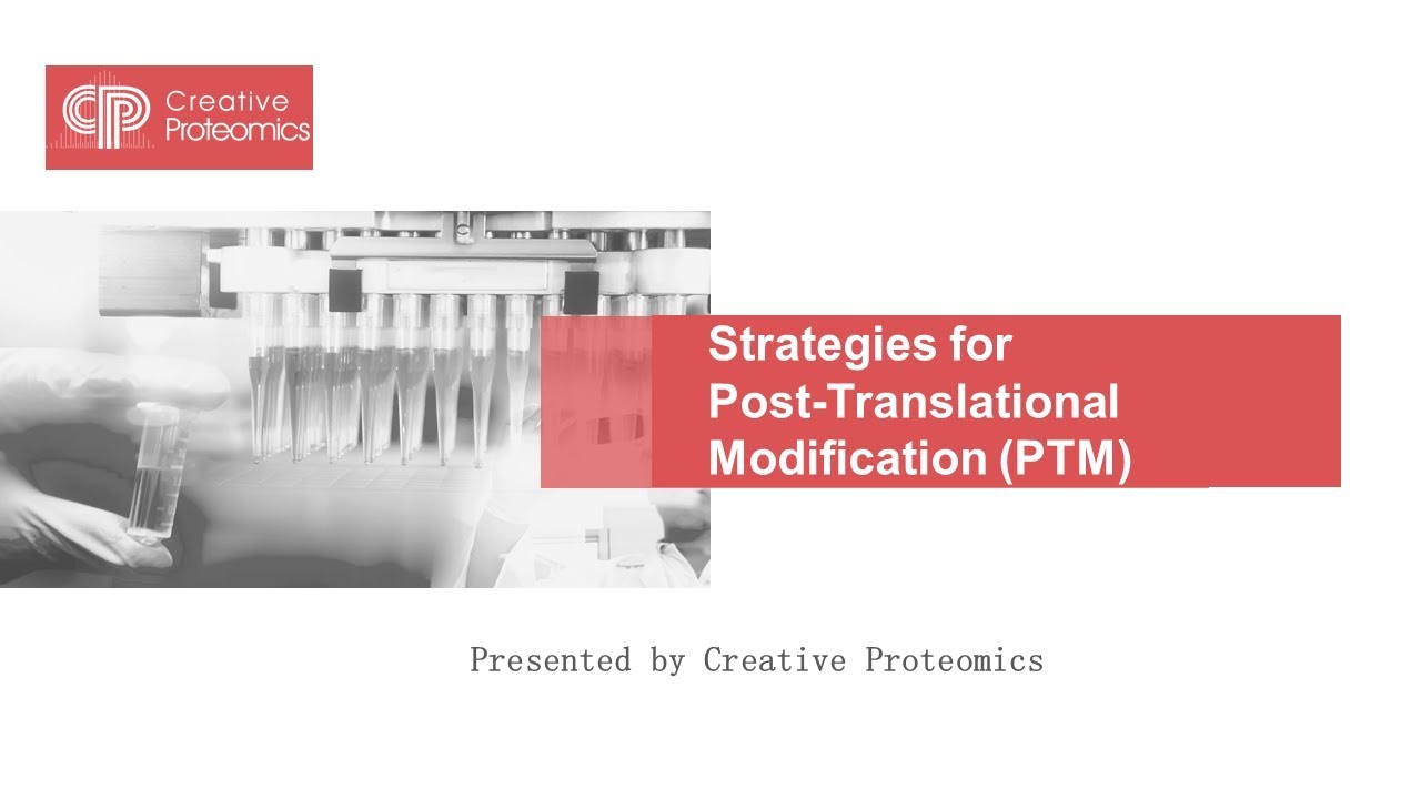 Strategies for Post-translational Modifications (PTMs)