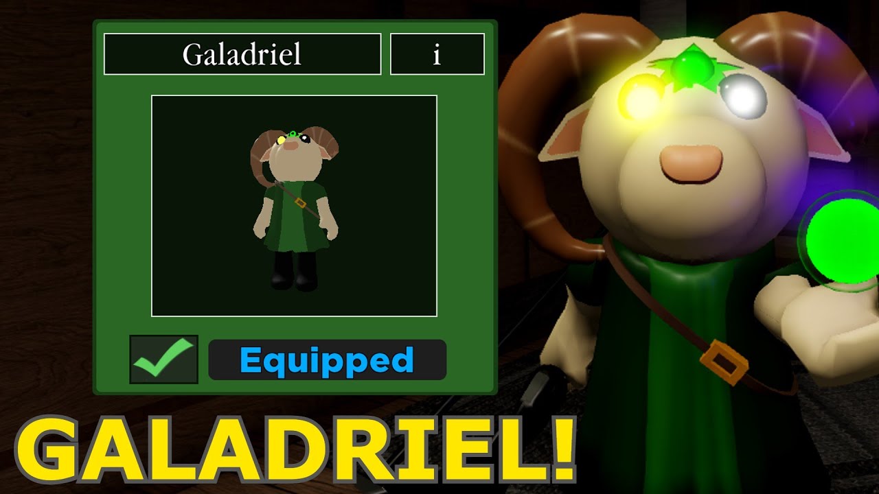 How to get GALADRIEL in PIGGY: BRANCHED REALITIES! - Roblox