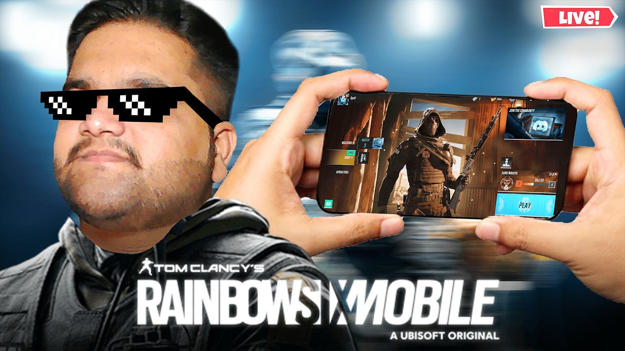 🔴 Diamond Hojayega aaj? 😲, Rainbow Six Mobile Done #valorant #facecam #rainbowsixmobile