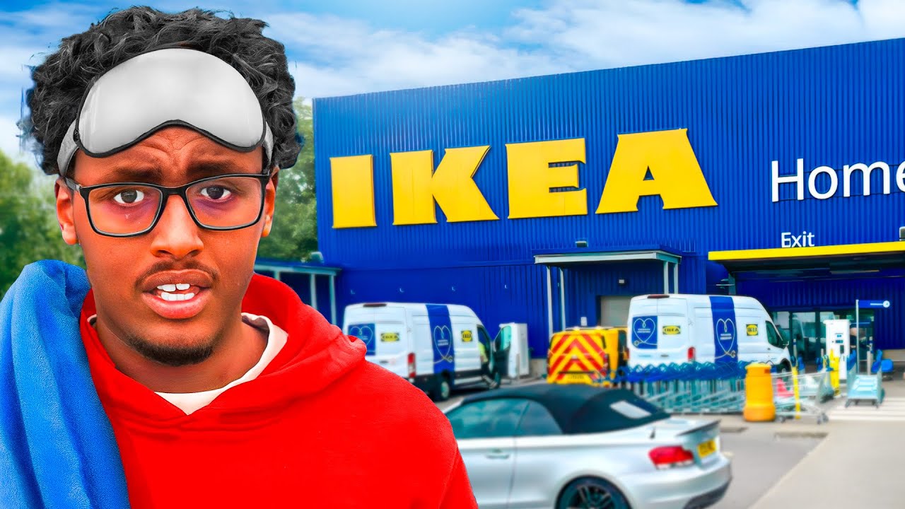Living In IKEA Until I Get Kicked out