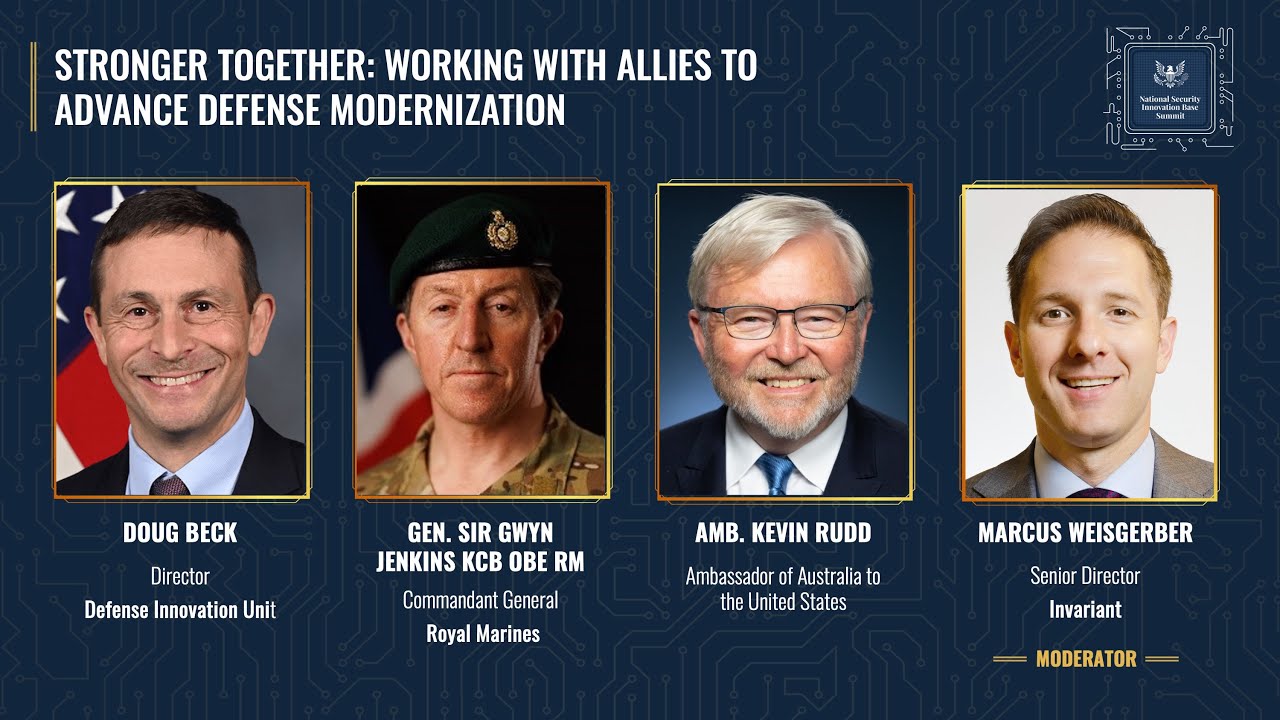 2025 NSIB Summit: Stronger Together: Working with Allies to Advance Defense Modernization