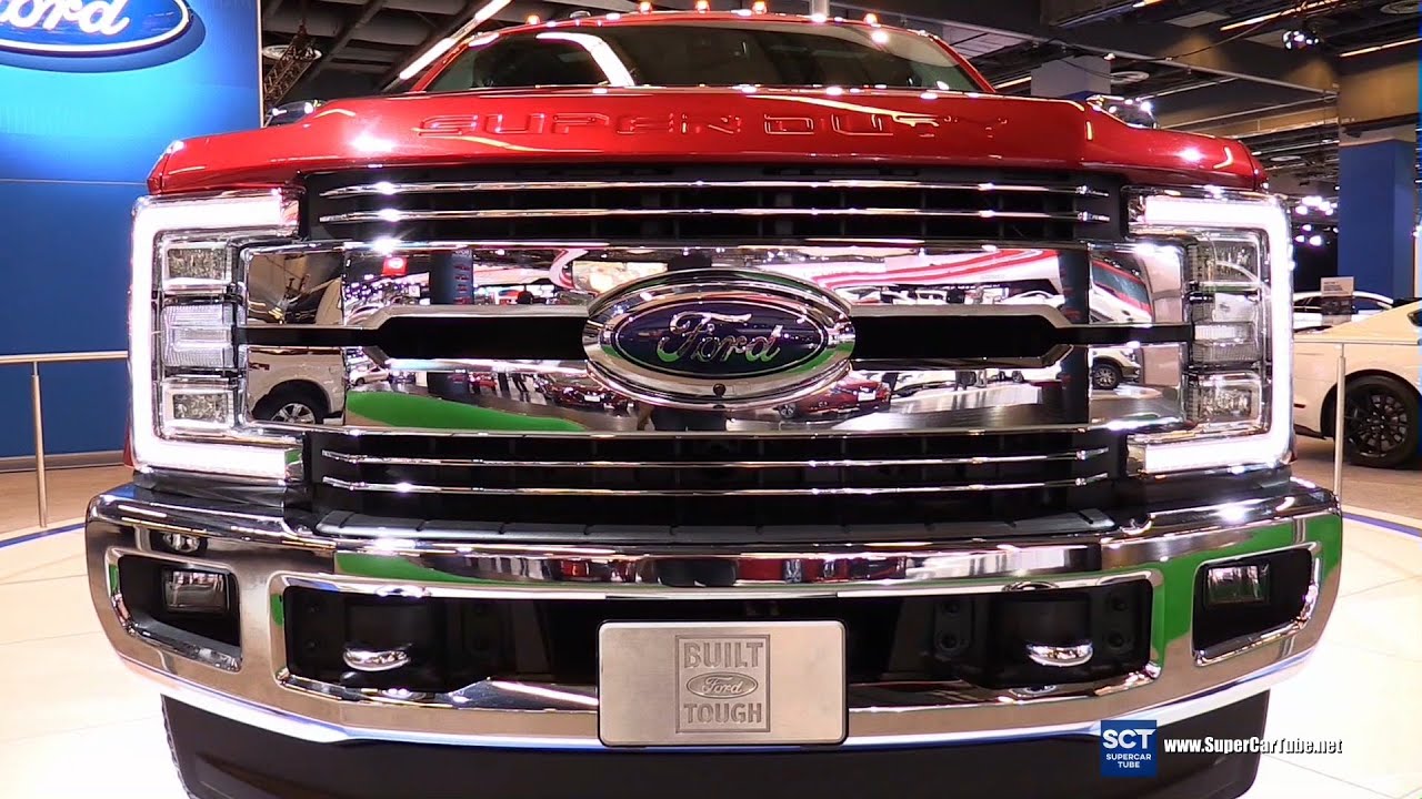 2017 Ford F350 Super Duty 6.7L Power Stroke - Exterior & Interior Walkaround-2016 Montreal Auto Show