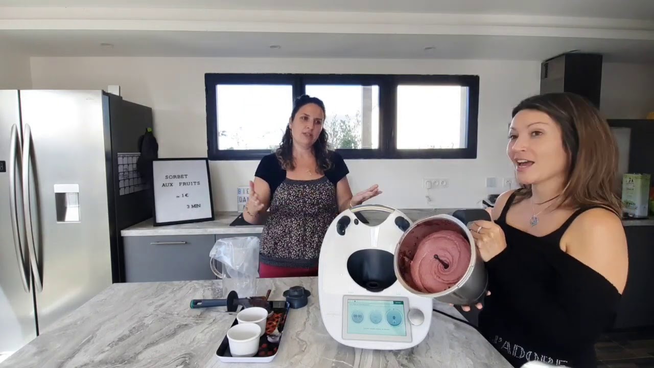 Le Sorbet aux fruits Thermomix