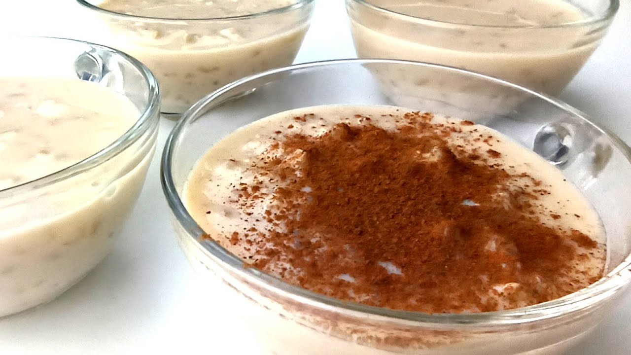 Arròs amb llet tradicional en versió més saludable