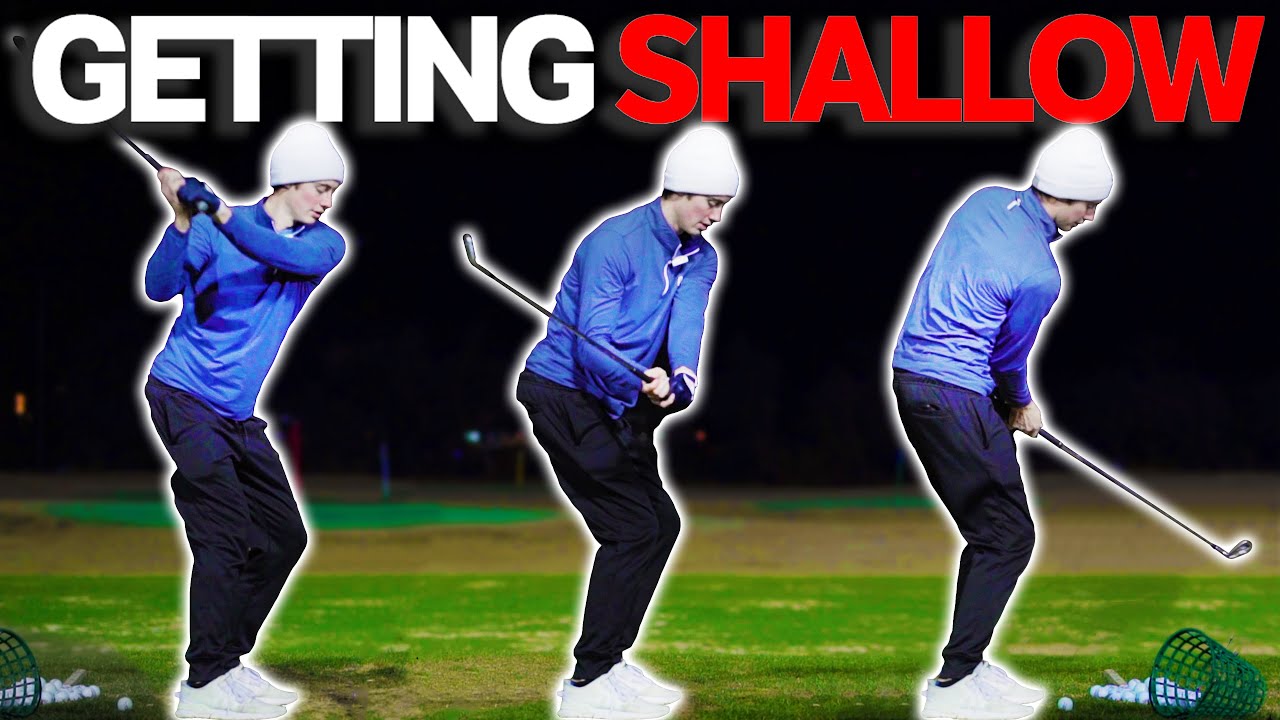 GM GOLF Full Lit Range Session! l Working on Getting Shallow