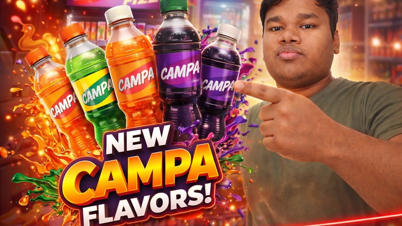 NEW Campa Flavors 😱 | India Ka Fizzy Comeback!