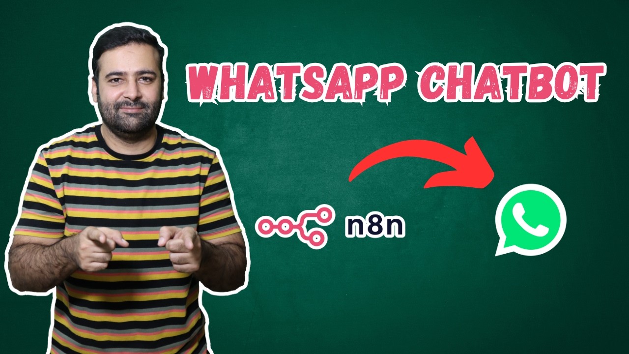 Как создать чат-бота N8N WhatsApp! [Простой метод]