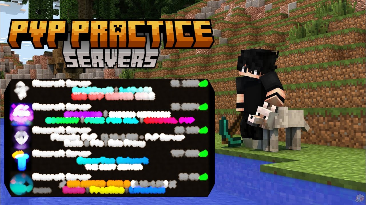 Top 5 Cracked Minecraft PRACTICE PVP SERVERS