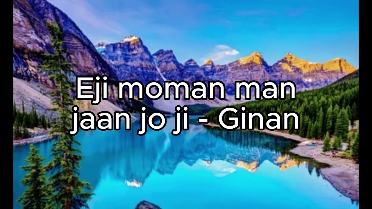 moman man em jaanjo ji - Ginan