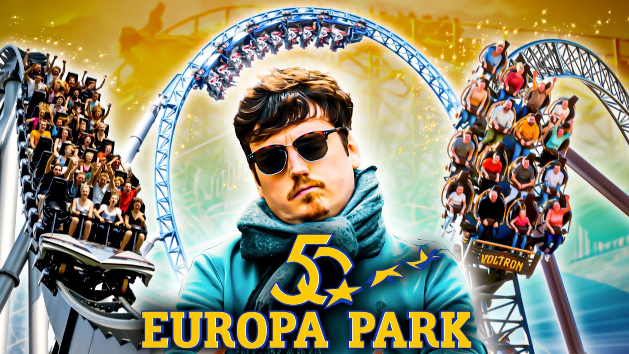 Je fais plus de 20 Attractions à EUROPA PARK ! (j'aime beaucoup ce parc)