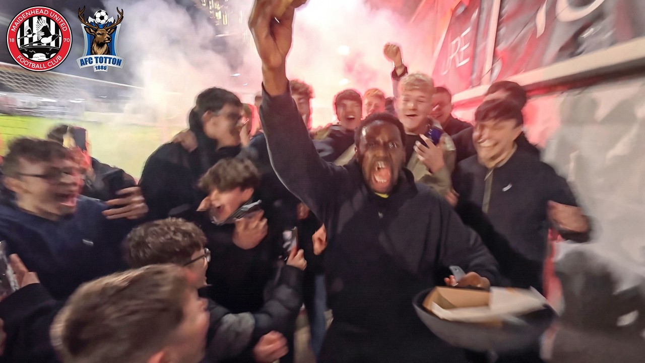 NNL| Magpie fans get ROWDY in play-off race game!| Maidenhead vs AFC Totton