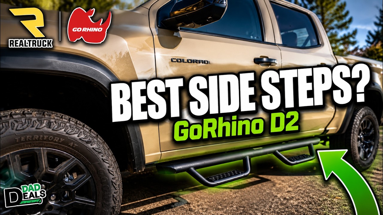 Install & Review of the Go Rhino Dominator Extreme D2 Side Steps on my 2024 Chevy Colorado