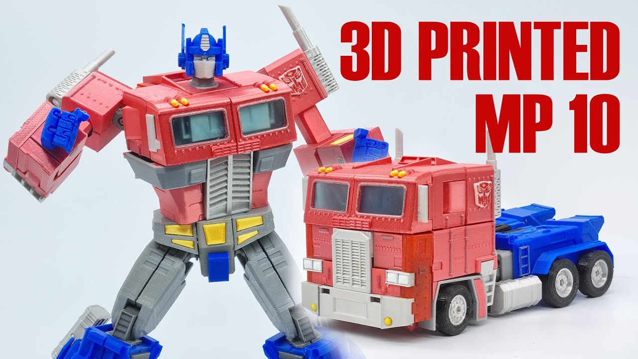 3D Printed MP10 Optimus Prime / Convoy