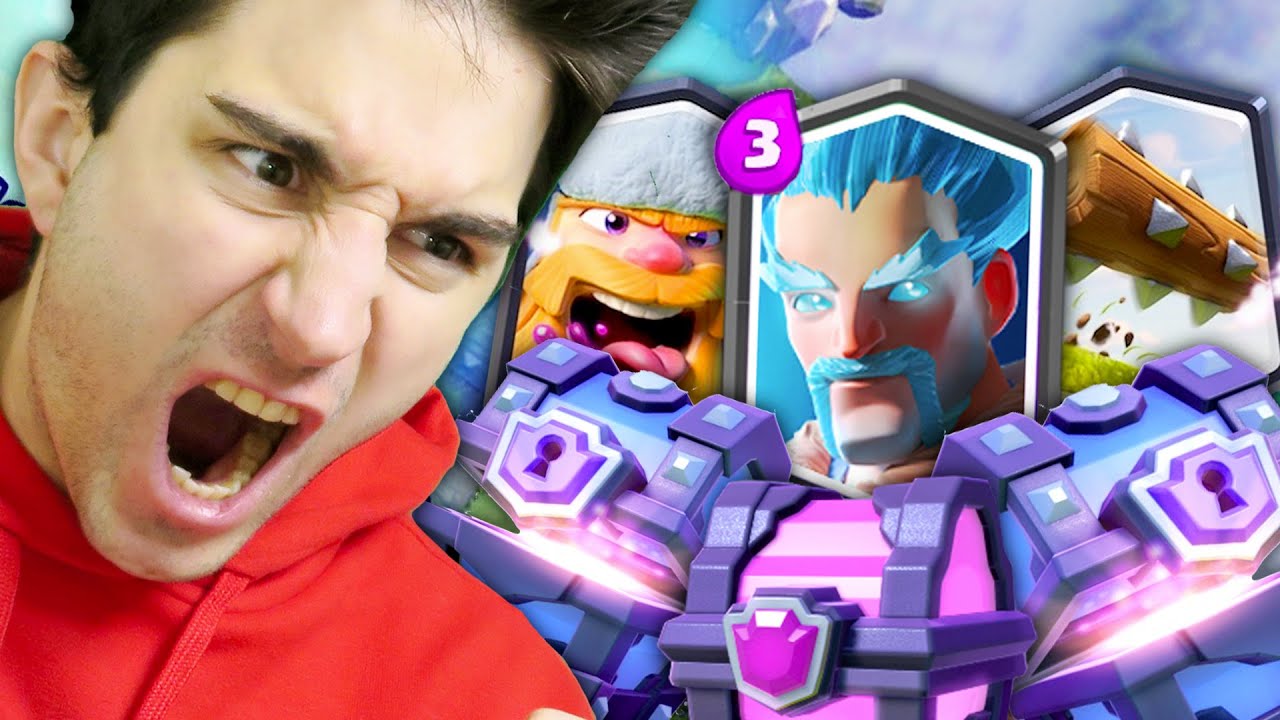 CLASH ROYALE - CHEST OPENING NUOVE LEGGENDARIE! [VIDEO EPICO]
