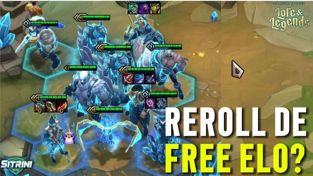 🧊 TOP 1 CON FRELJORD REROLL EN TFT SET 16 (PBE)  ASHE + TRYNDAMERE = COMPO FREE ELO 💥