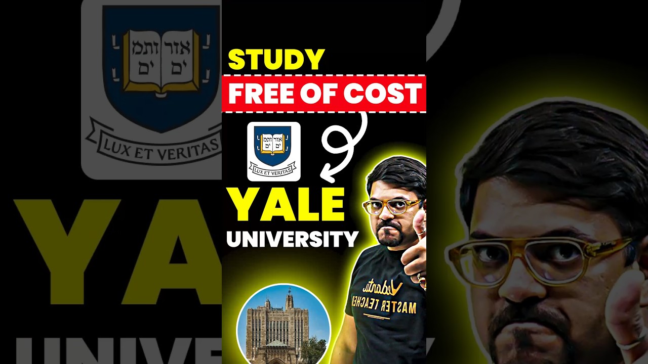 You can Study in Yale University at Zero Cost🤩 #studyabroadfree #studyabroad #yaleuniversity