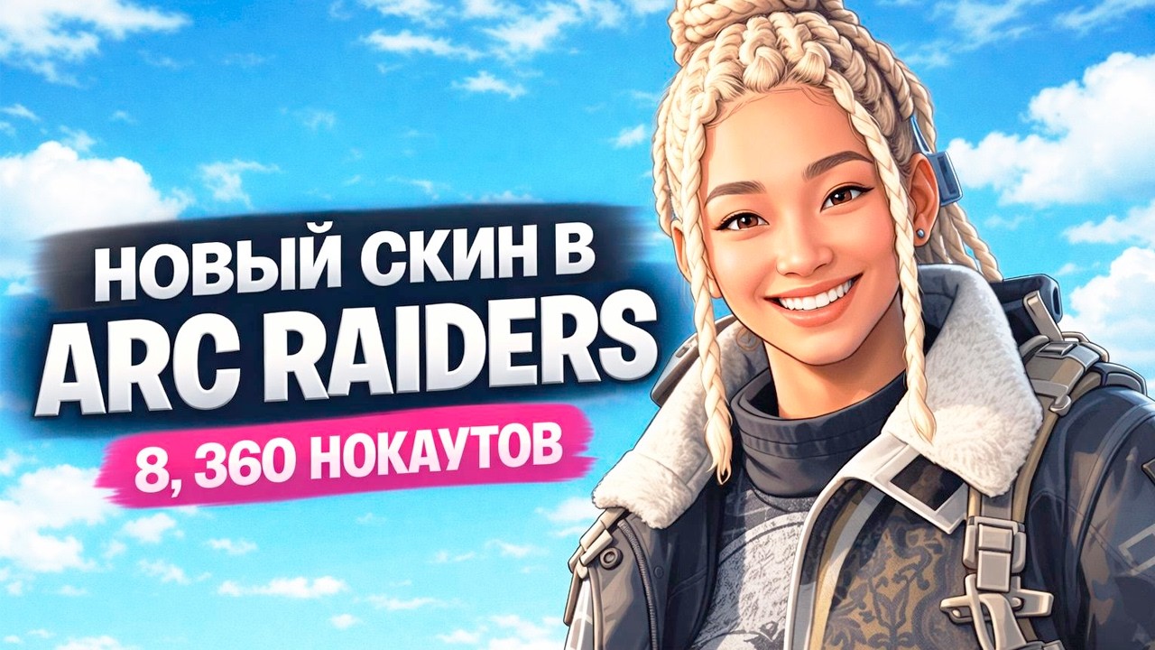 НОВЫЙ СКИН - 8,360 НОКАУТОВ В ARC RAIDERS