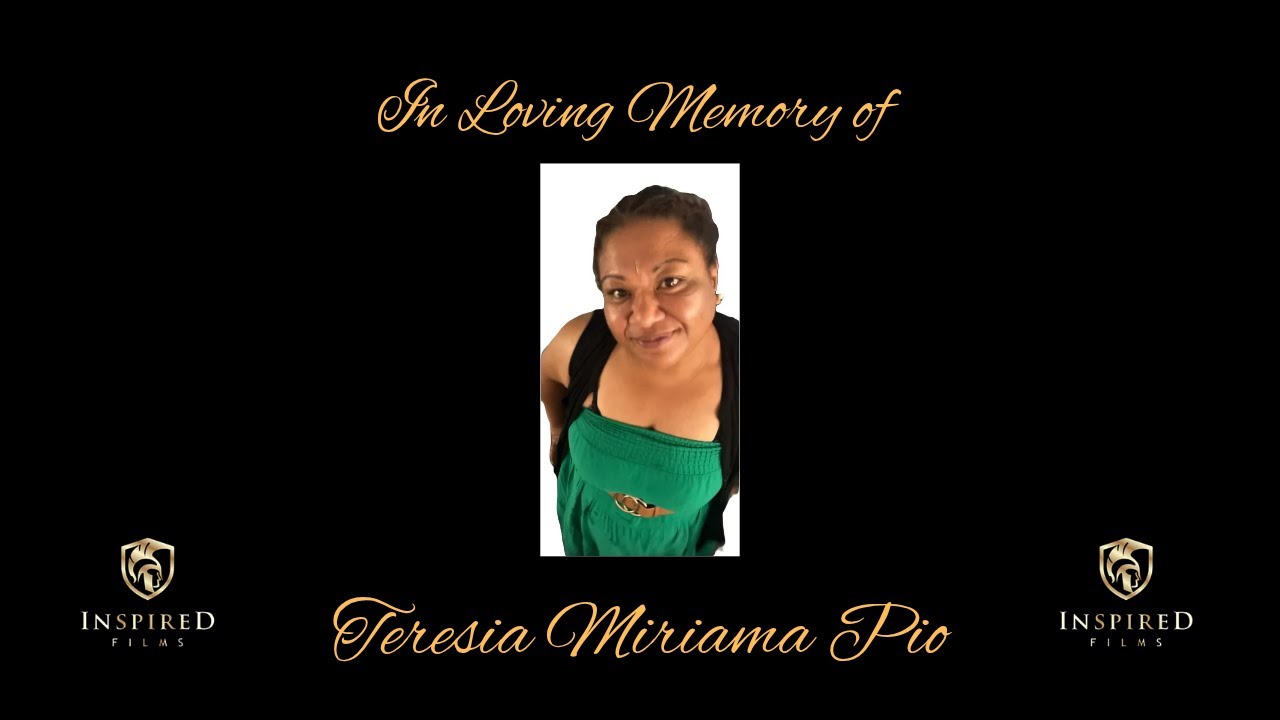 Funeral  |  Teresia Miriama Pio