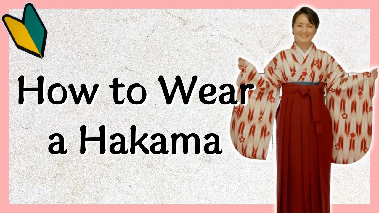 【How to wear Hakama】Hakama wearing class with Easy instructions, Also for beginners