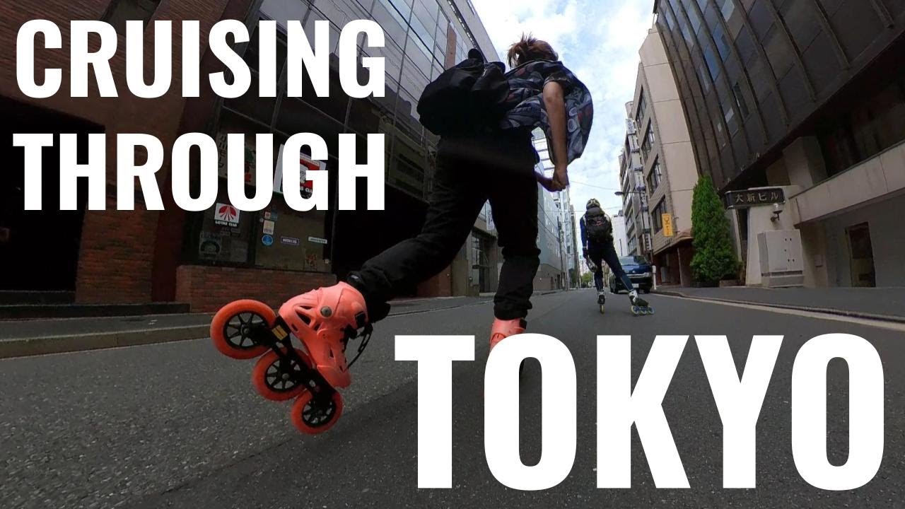 Tokyo City Run | Катание на роликовых коньках в Японии