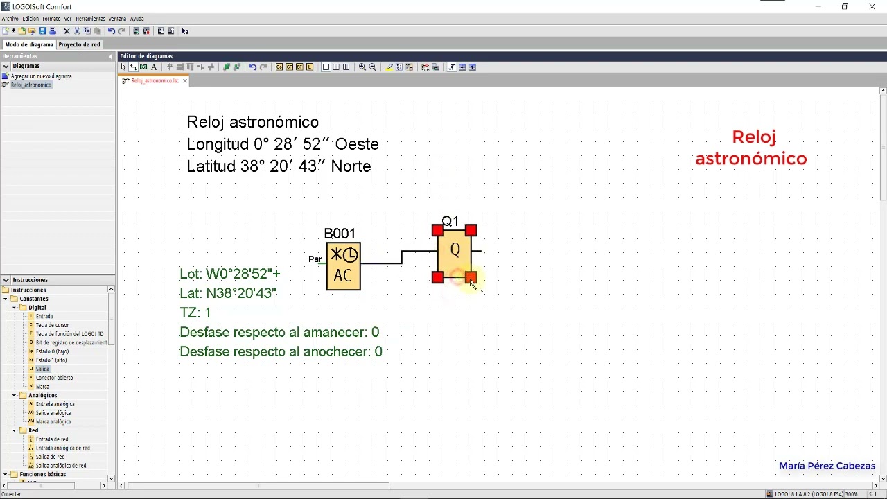 LOGO! 20/37 Reloj astronómico  del Logo! de Siemens