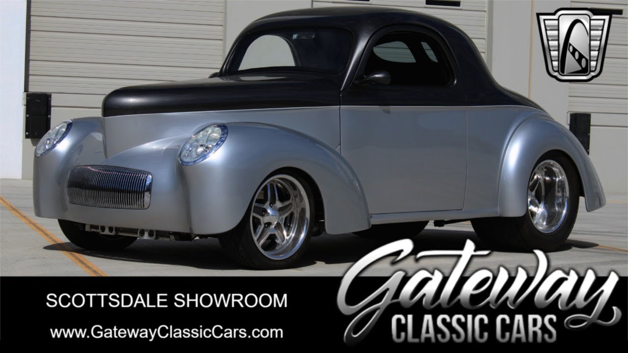 1941 Willys Coupe Stock #2145-SCT