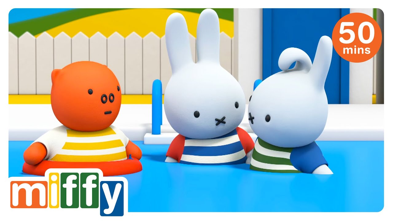 Miffy and the Pool | Miffy | Cartoons for kids